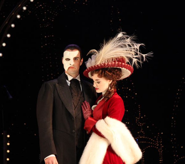 Australian Production of Love Never Dies starring Anna O’Byrne and Ben Lewis. Image by Matt Edwards